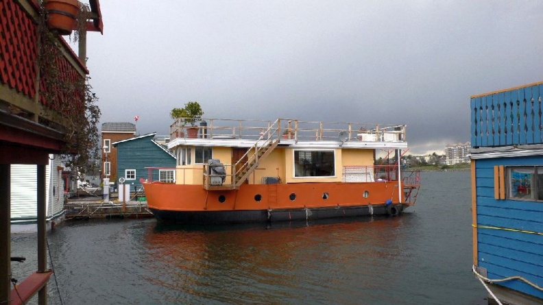Vancouver bateau maison